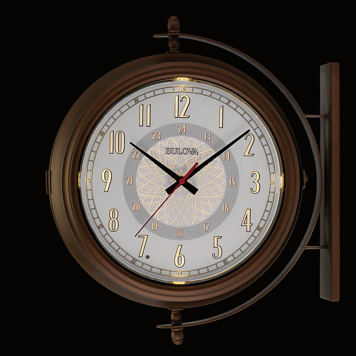 Bulova Town Crier Double Sided Outdoor Clock - image 2