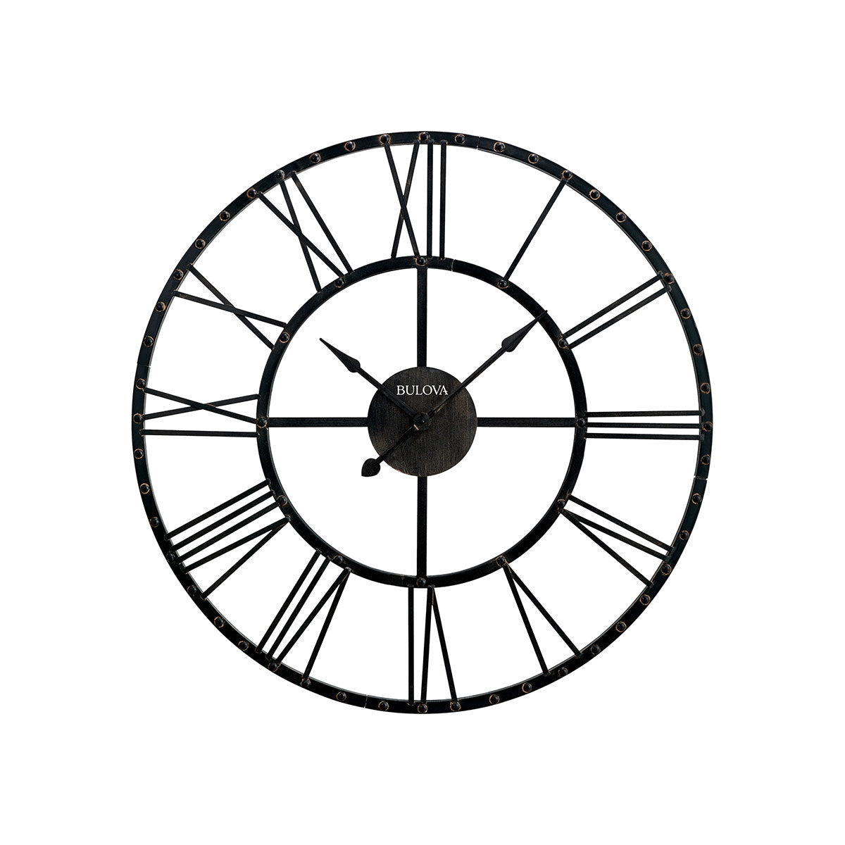 Bulova Carmen Metal Wall Clock
