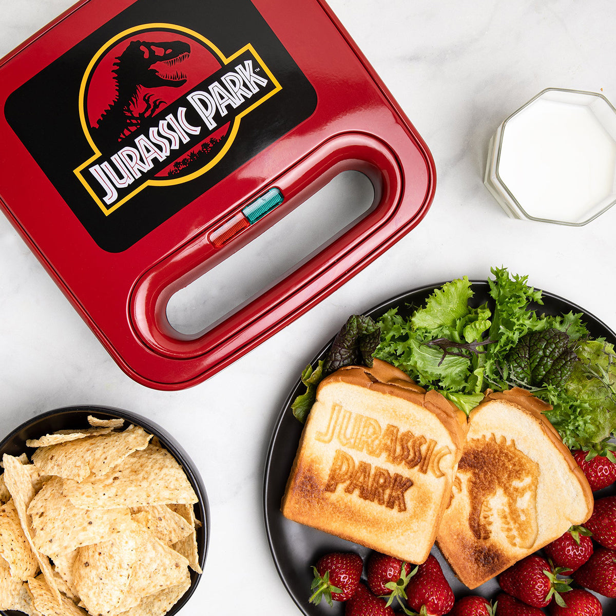 Jurassic Park Grilled Cheese Sandwich Maker