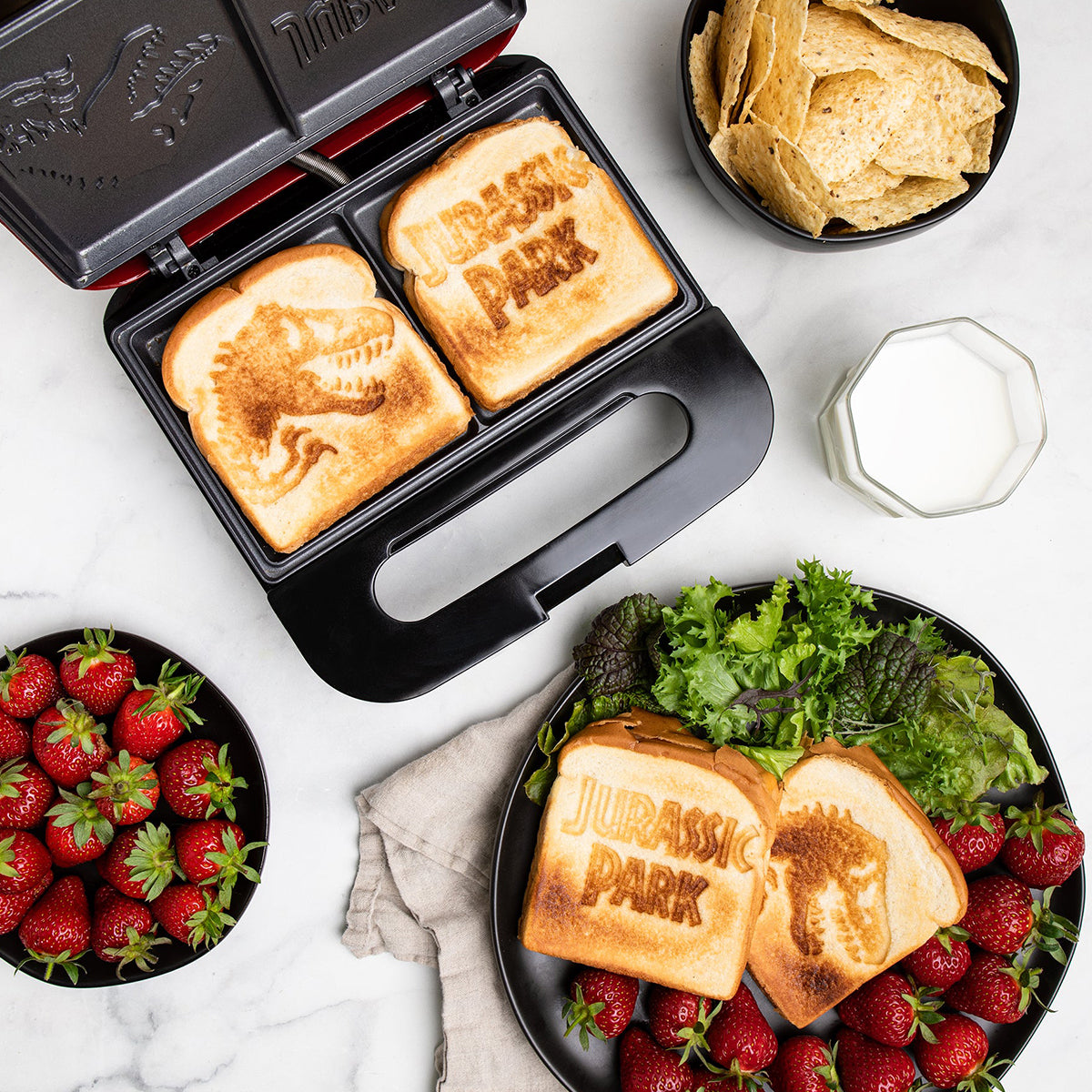 Jurassic Park Grilled Cheese Sandwich Maker - image 3