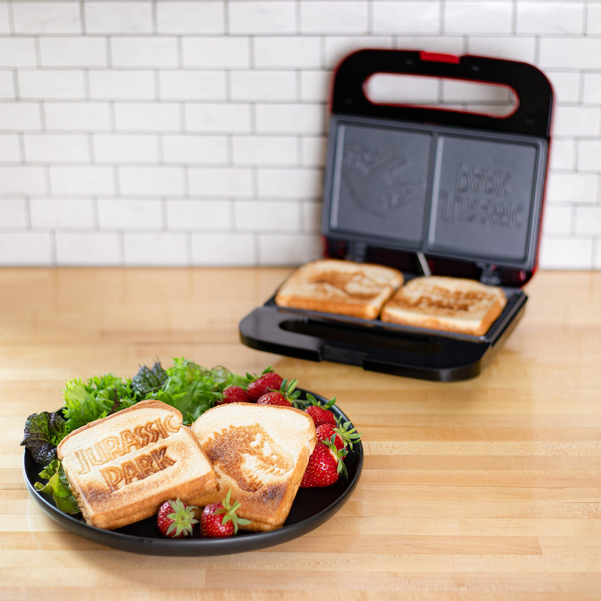 Jurassic Park Grilled Cheese Sandwich Maker - image 5