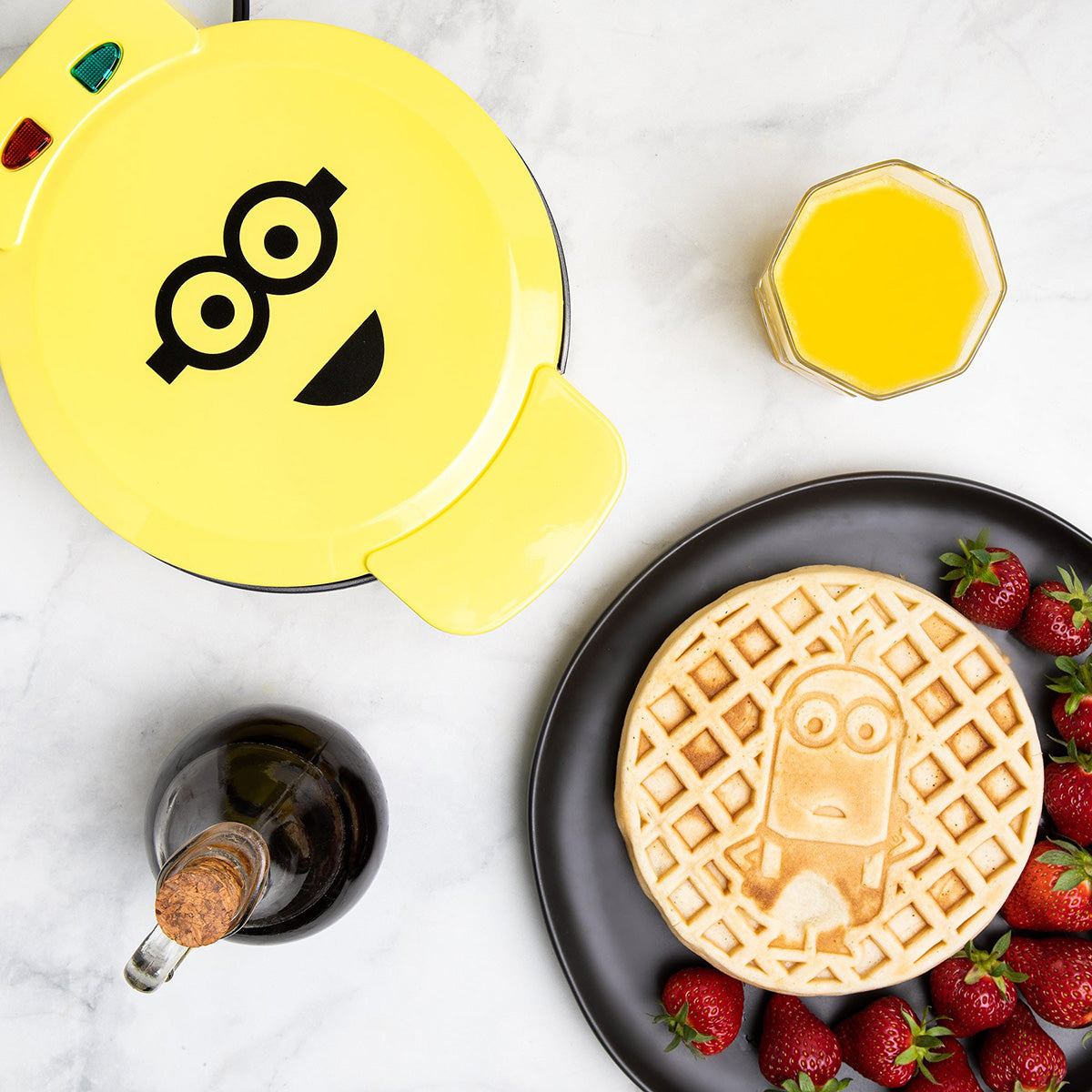 Minions Kevin Round Waffle Maker