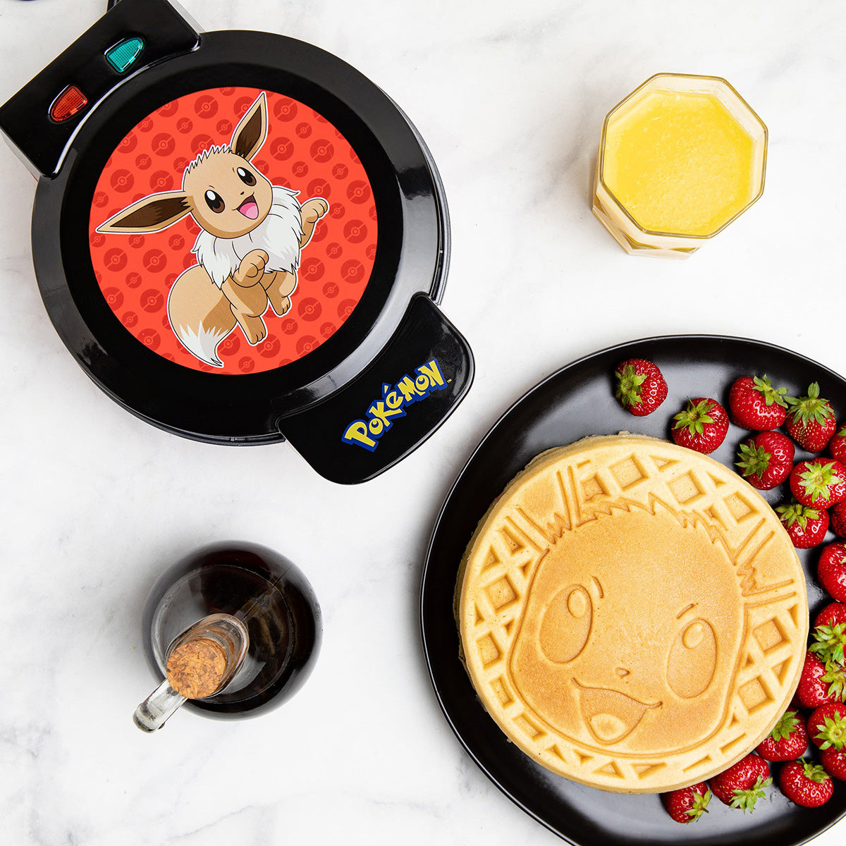 Pokémon Eevee Round Waffle Maker