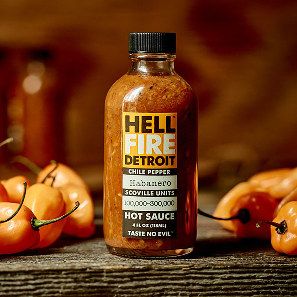 Hell Fire Detroit Original Hot Sauce Gift Set - image 5