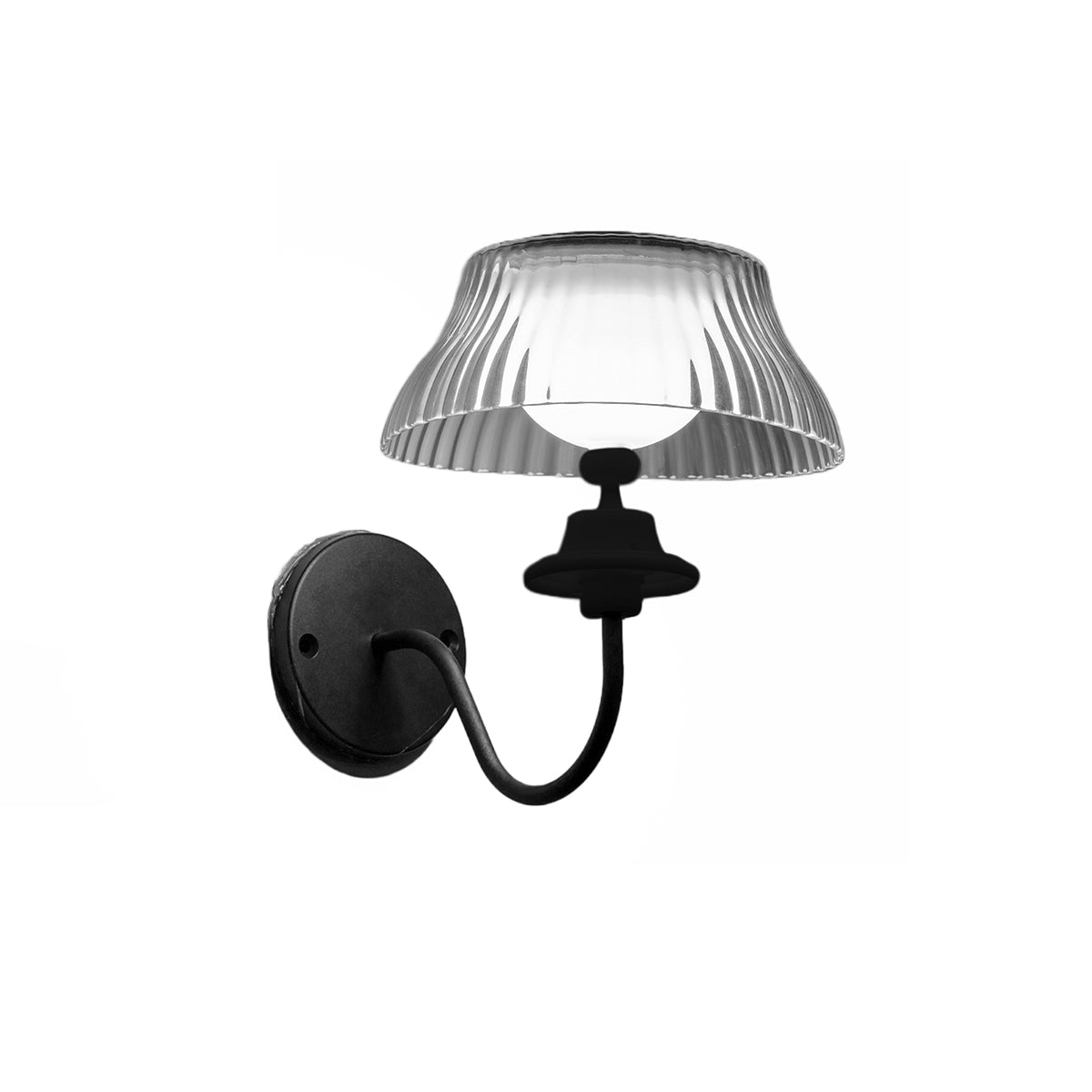 Solar-Powered LED Scallop Lamp Lights (Set of 2) - image 3