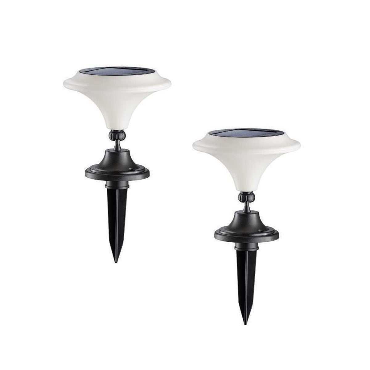 Solar-Powered LED Martini Lamp Lights (Set of 2)