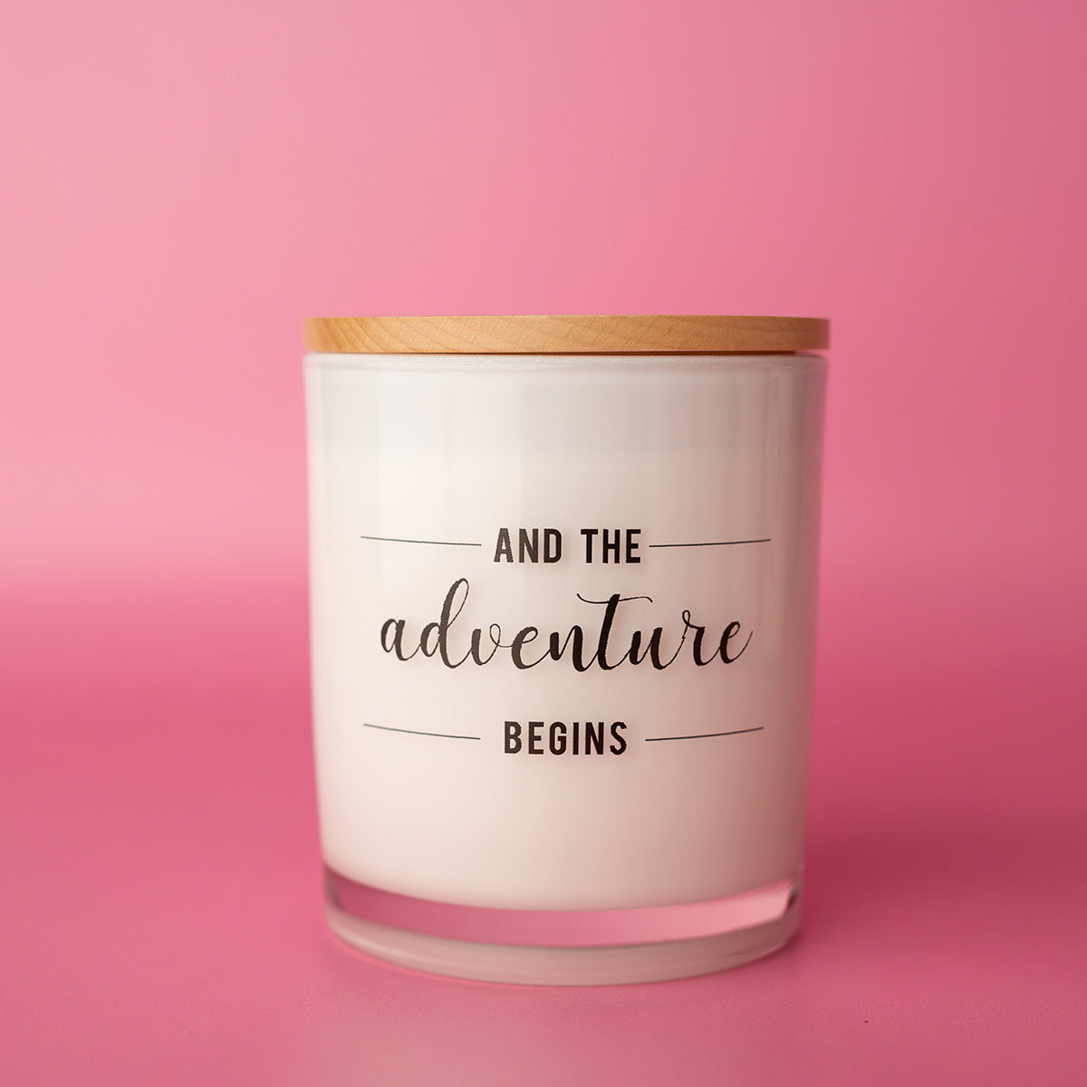 Adventure Begins Soy Candle