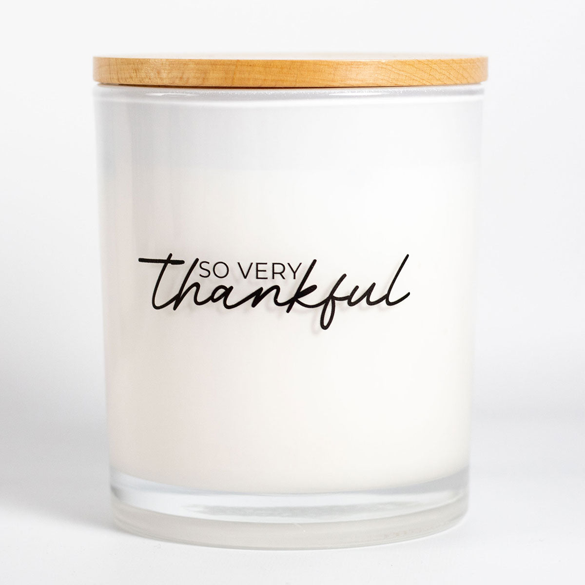 Fall Printed Candle - So Very Thankful - image 2