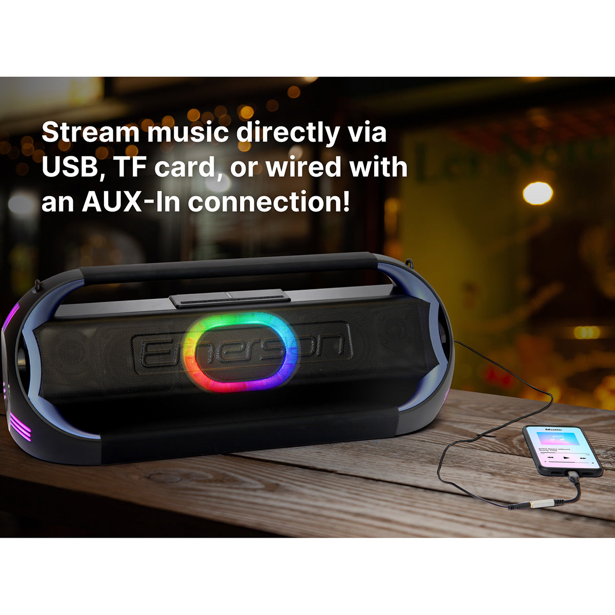 Portable Bluetooth LED Party Speaker - image 34