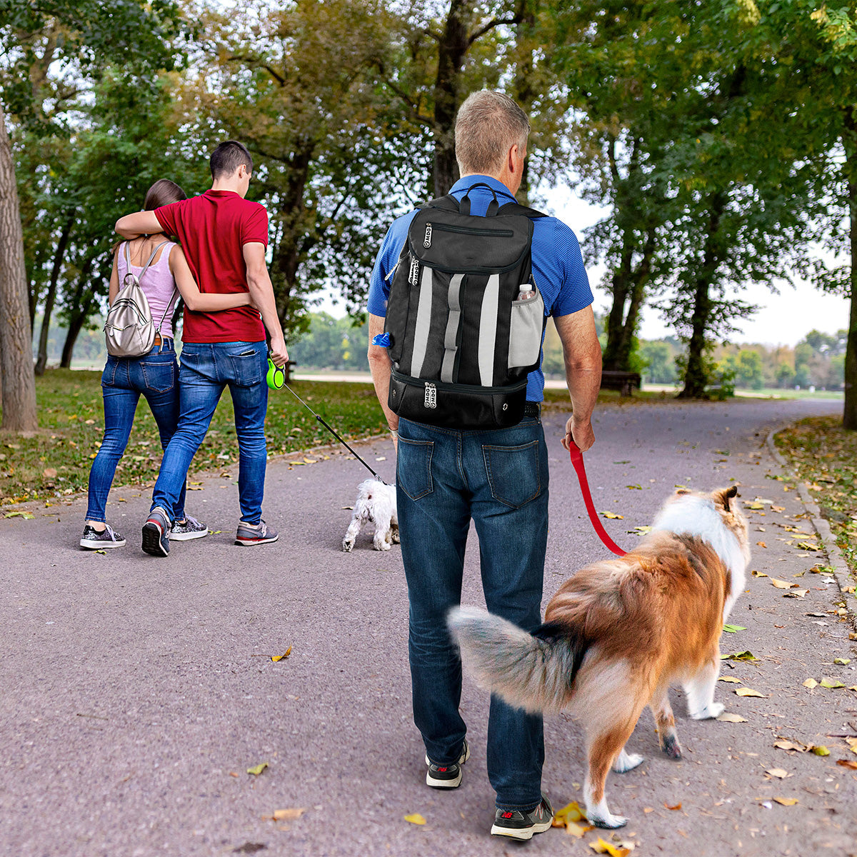 Drop Bottom Week Away Dog Backpack - image 2