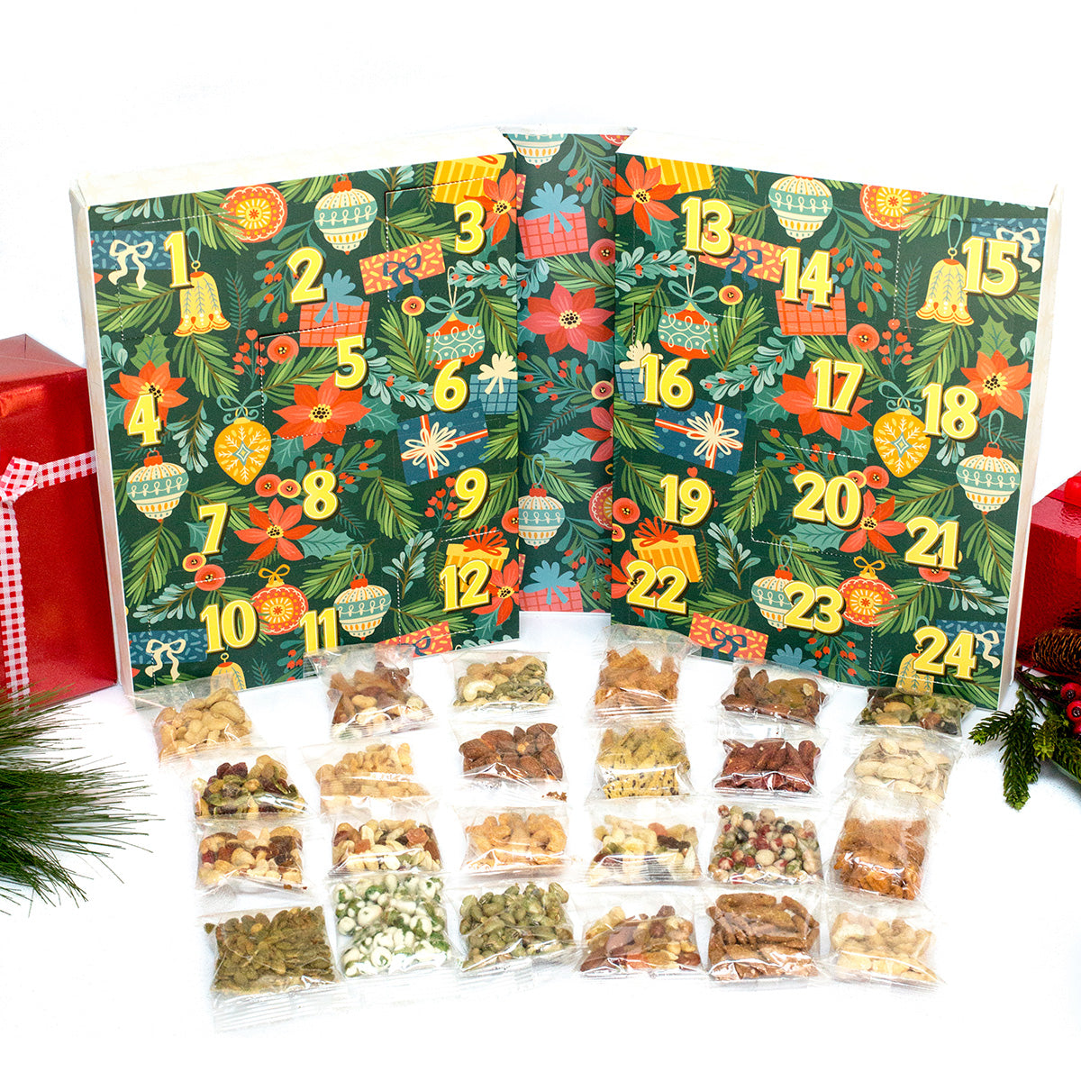 Damn, Man 24 Days of Gourmet Nuts and Snacks Advent Calendar - image 3