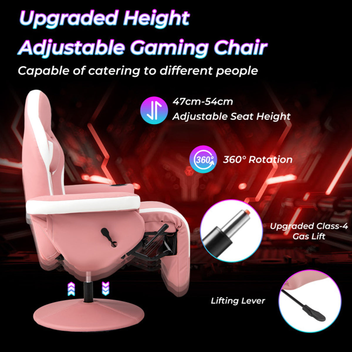 Video Gaming Massage Recliner Chair - image 14