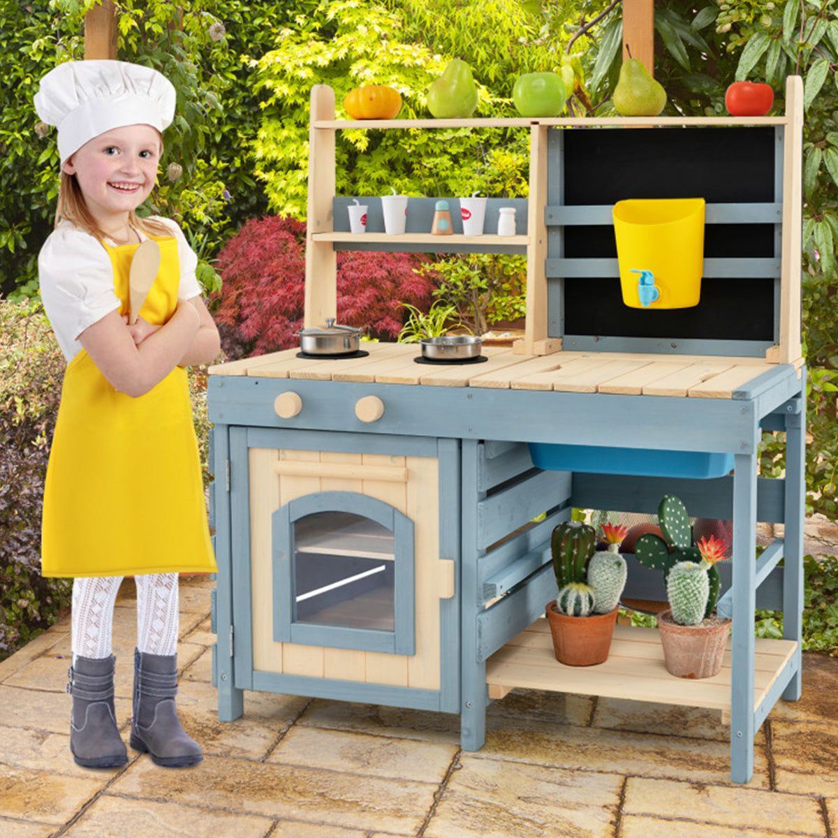 2-in-1 Outdoor Mud Kitchen