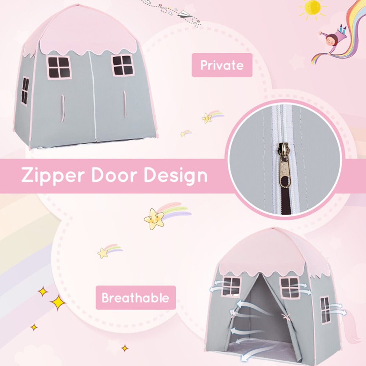 Kids Playhouse Tent - image 8