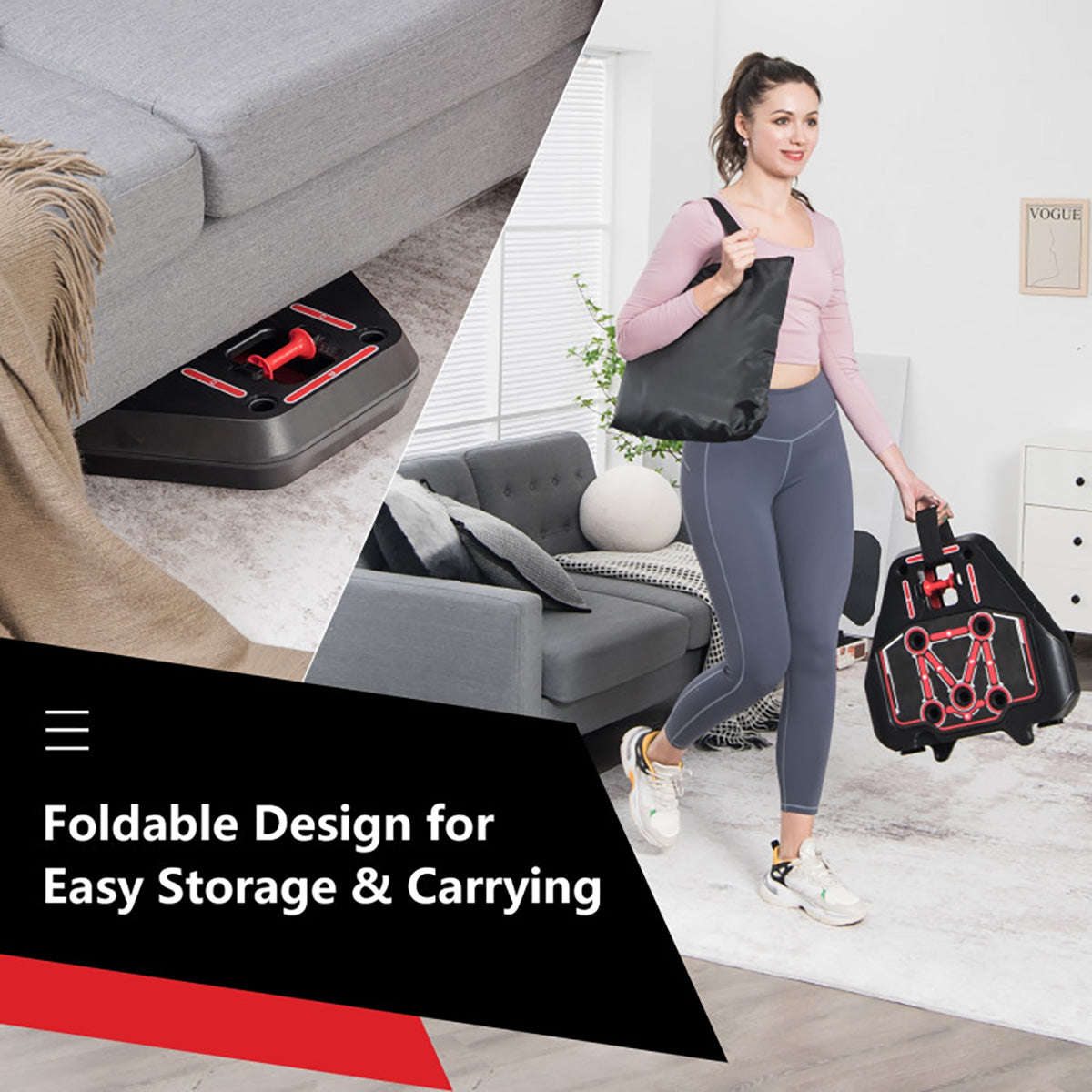 All-in-One Portable Pushup Board Home Gym - image 10