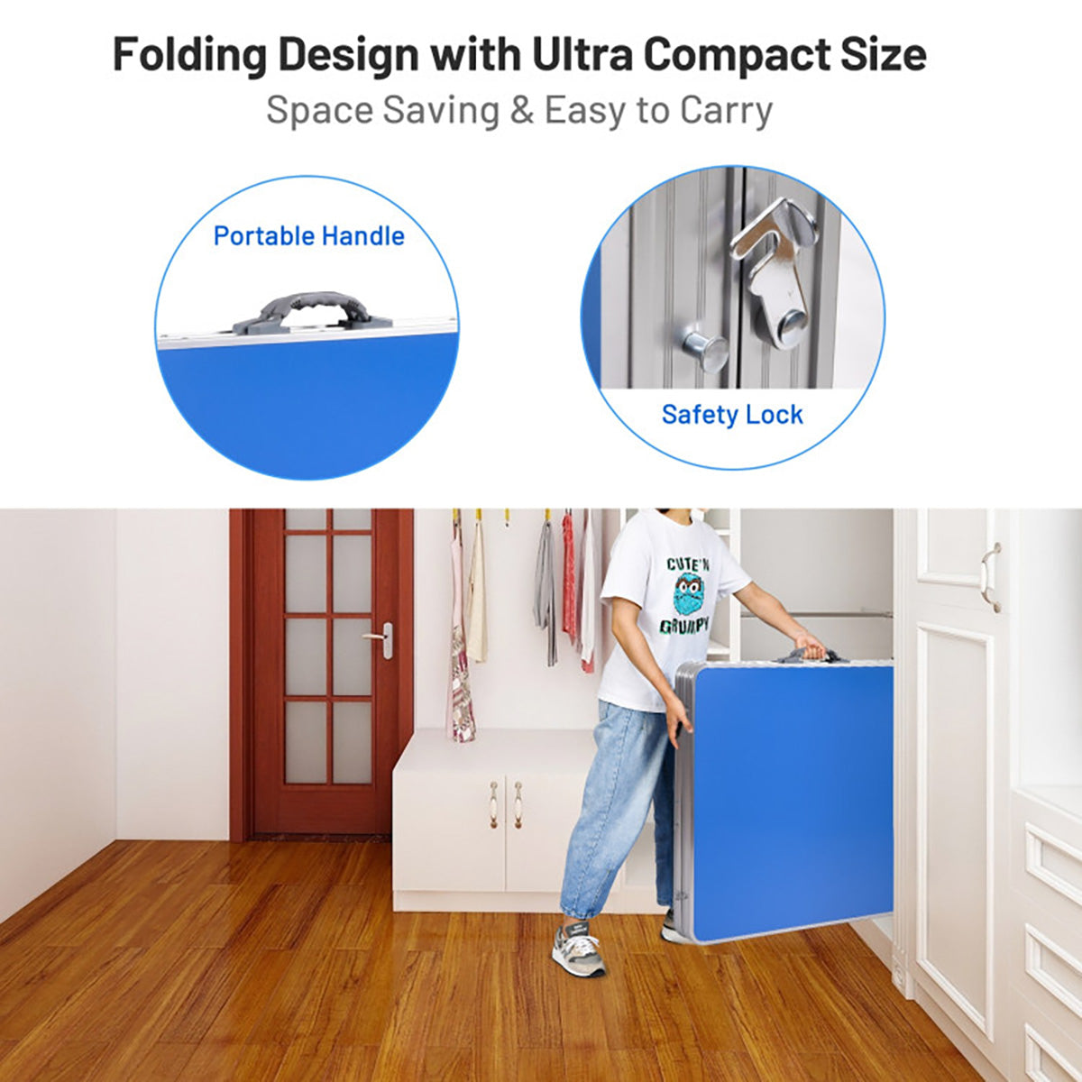 60'' Folding Ping Pong Table Game Set - image 13