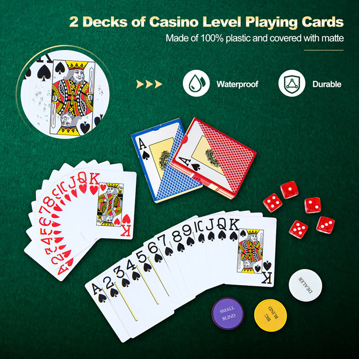 Texas Hold'em Poker Chip Set - image 4