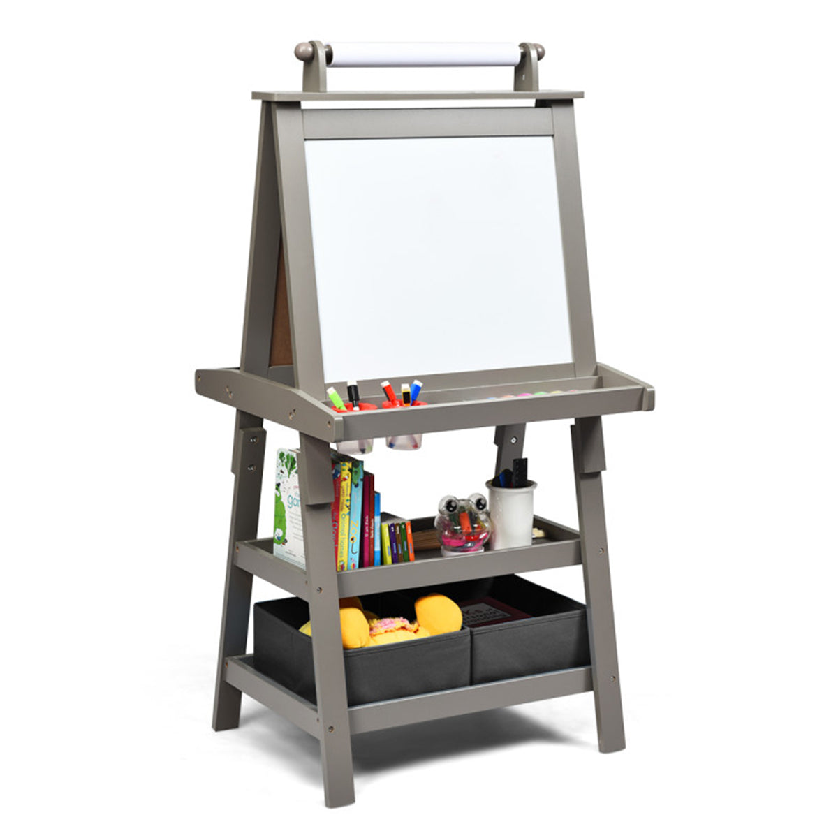 3-in-1 Kids Double-Sided Art Easel - image 12