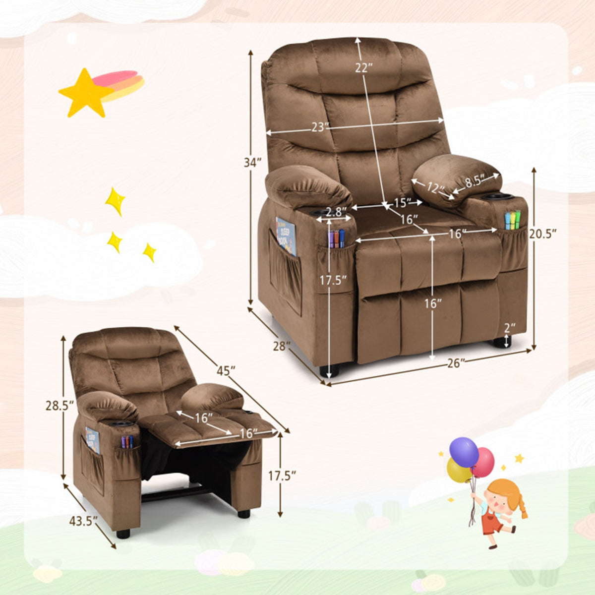 Kids Recliner Chair - image 61
