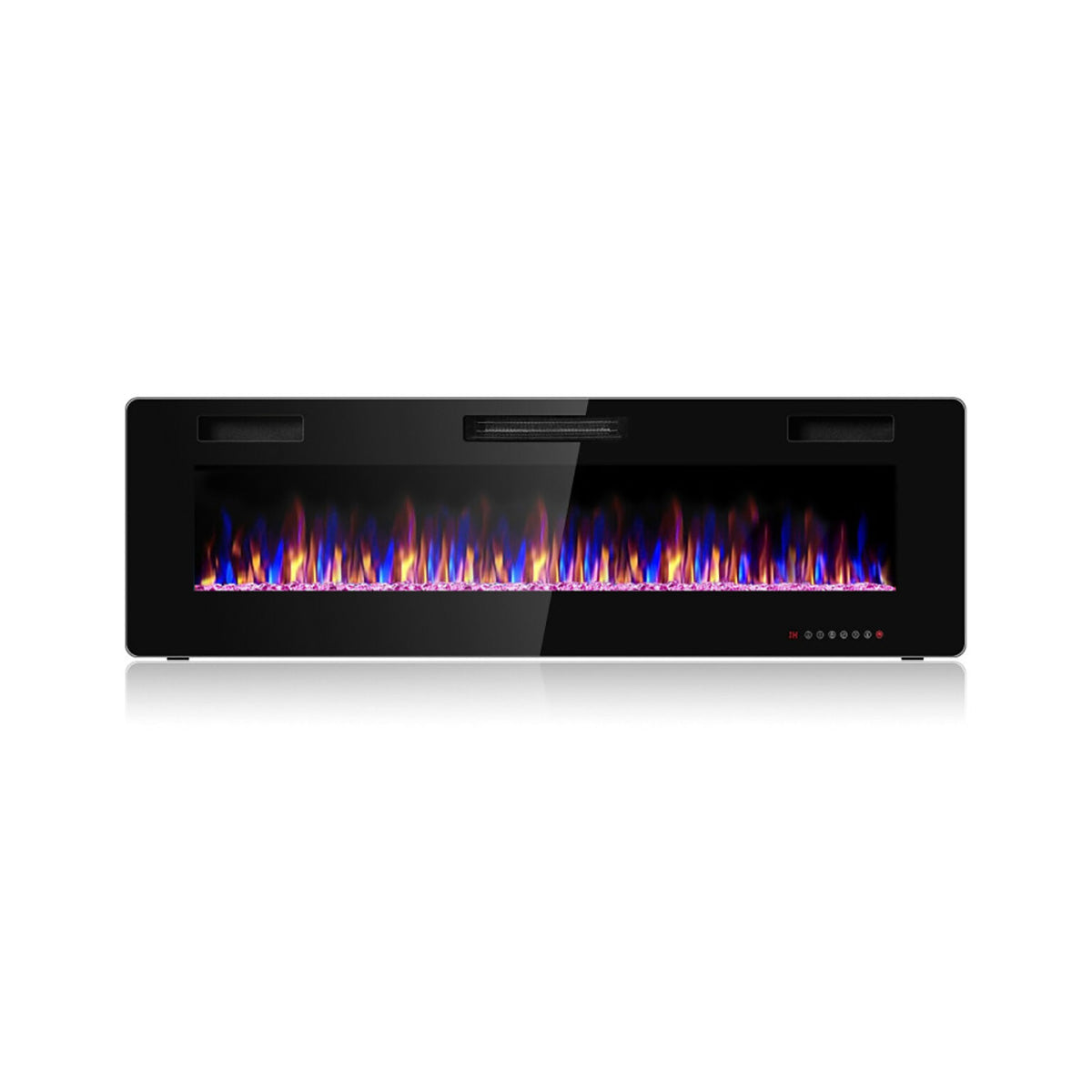 60'' Ultra-Thin Recessed/Wall-Mounted Electric Fireplace - image 13