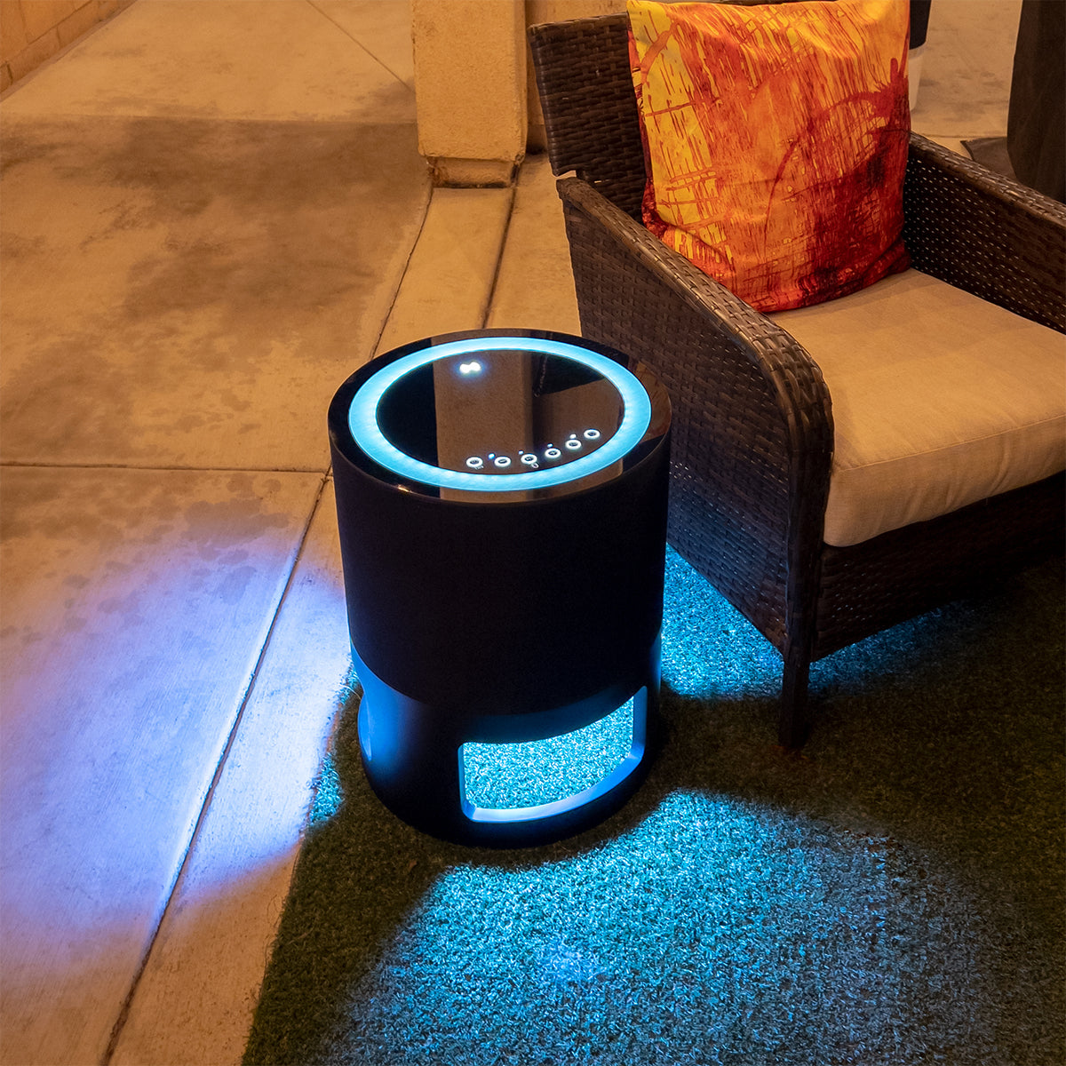 Nebula  Outdoor Bluetooth Speaker Side Table with Mood Lighting