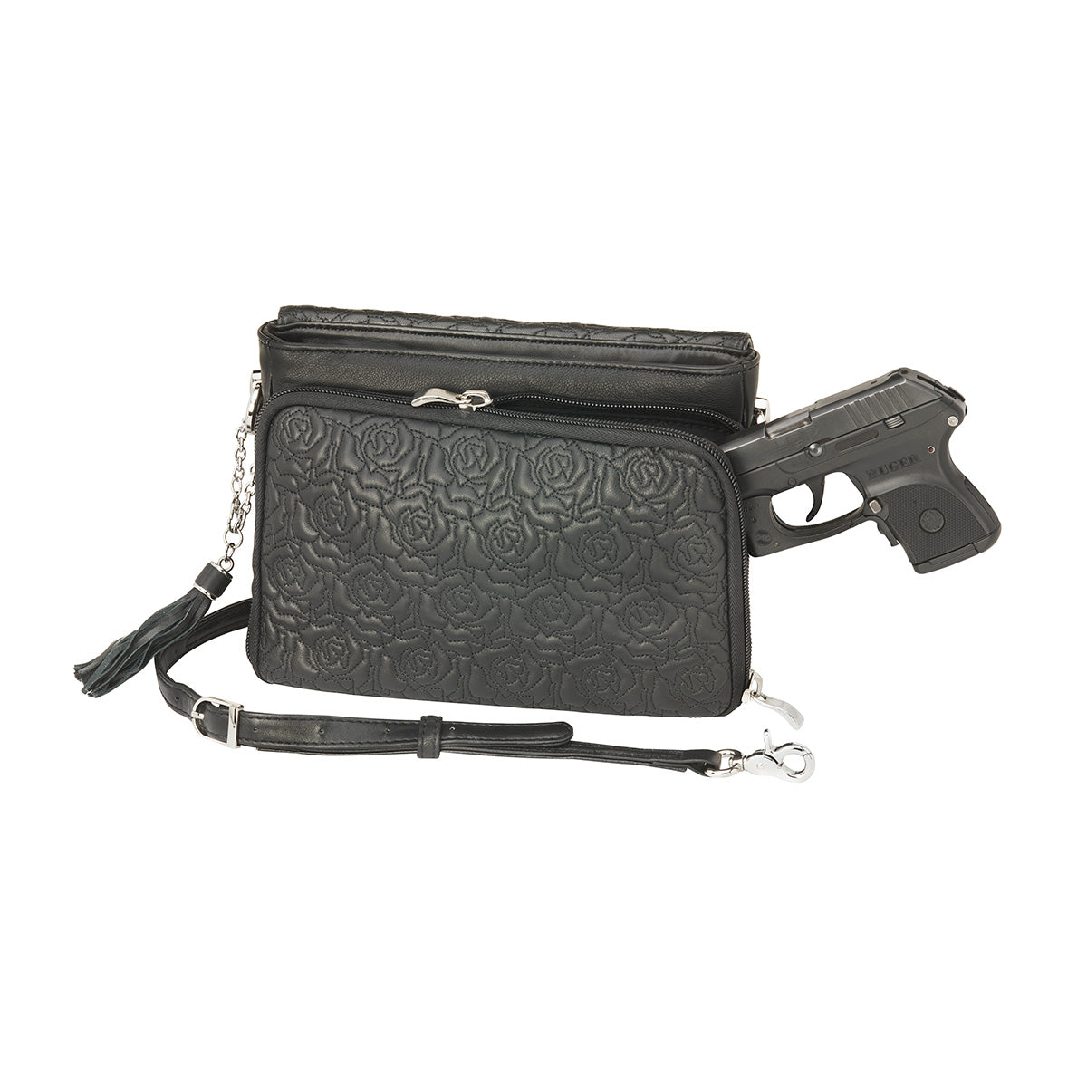 Concealed Carry Embroidered Clutch Crossbody - image 6