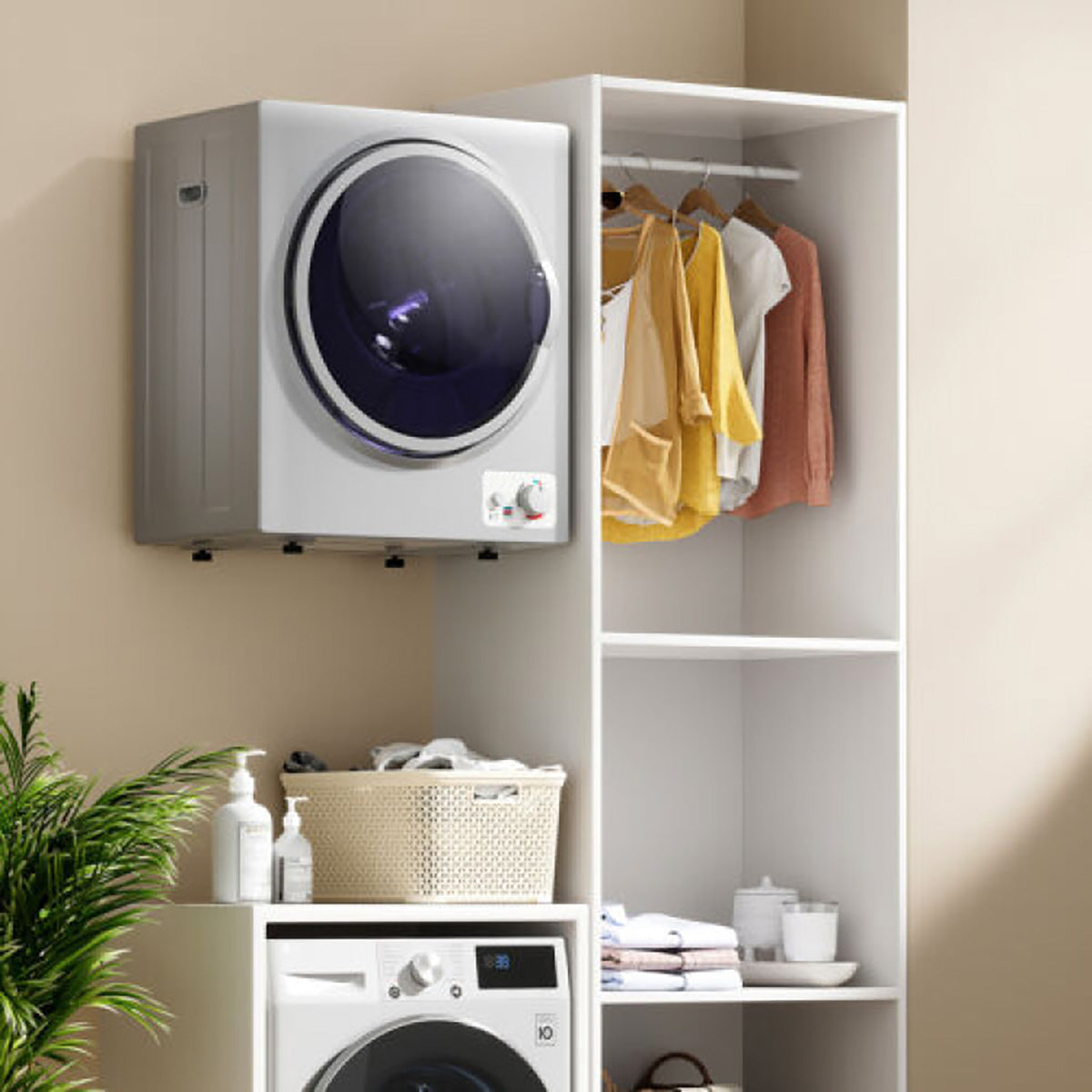 1.5 Cu. Ft. Compact Electric Clothes Dryer - image 8