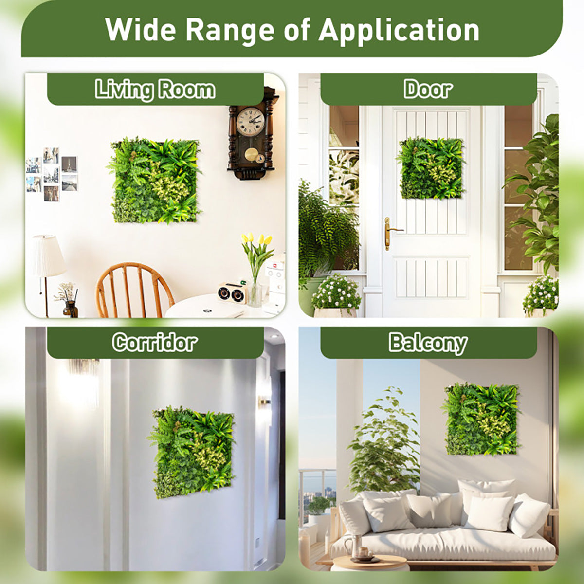 3D Hanging Greenery Hedge (Set of 2) - image 3
