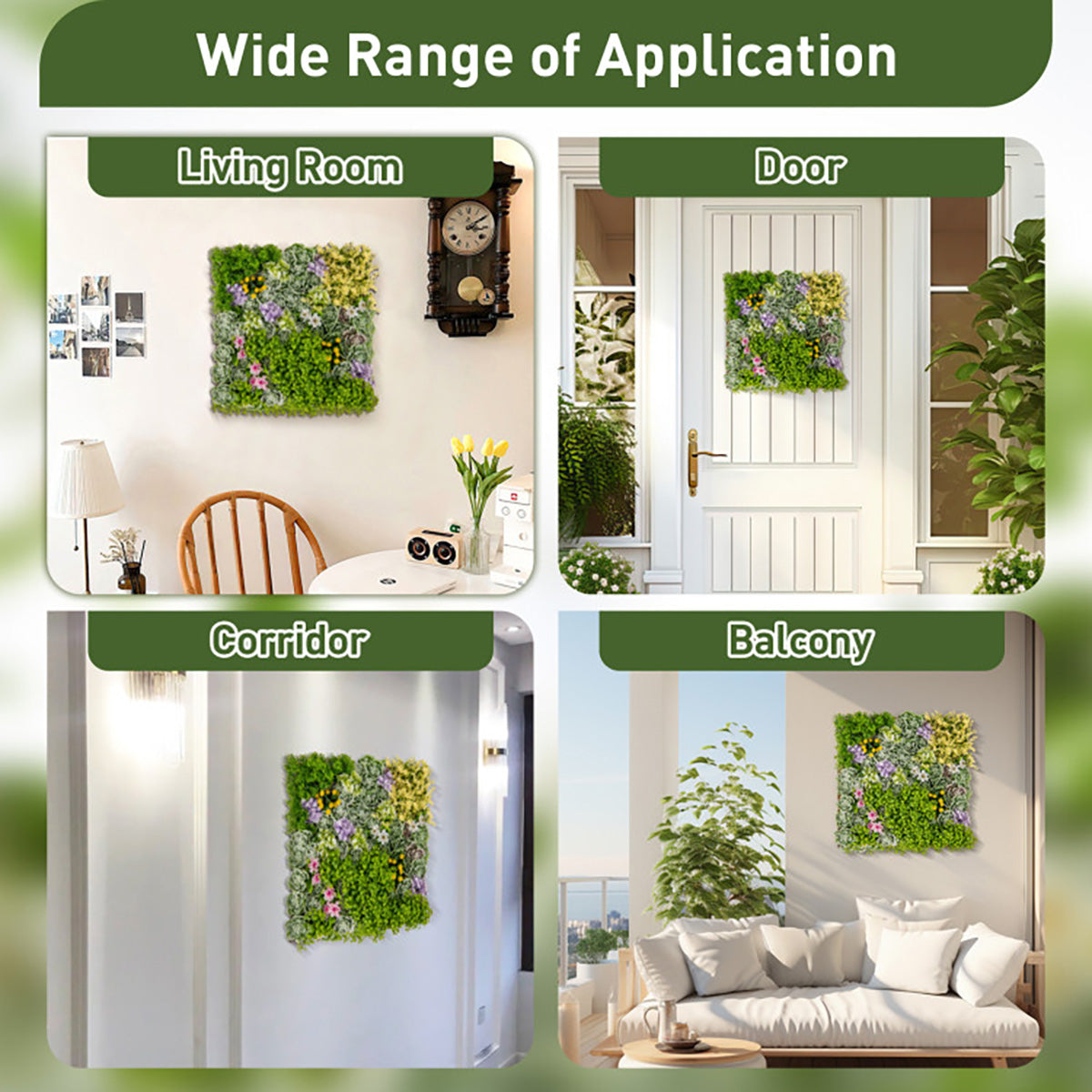 3D Hanging Succulents (Set of 2) - image 3