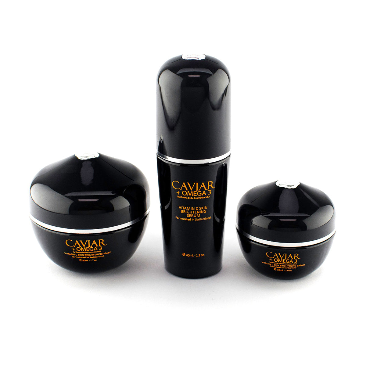 Donna Bella’s Caviar + Omega 3 Vitamin C Skin Brightening Set
