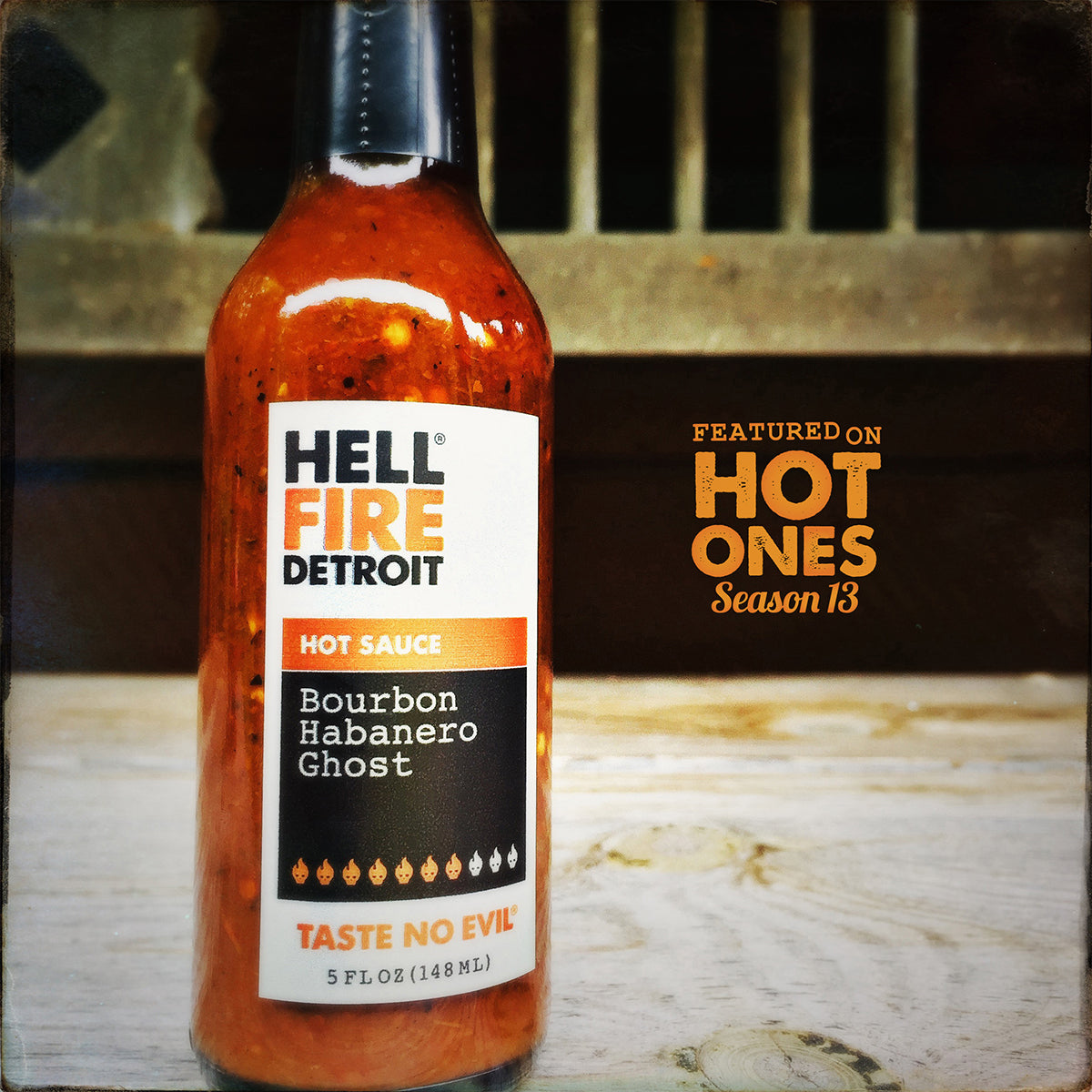 Hell Fire Detroit Inferno Hot Sauce Gift Set - image 3
