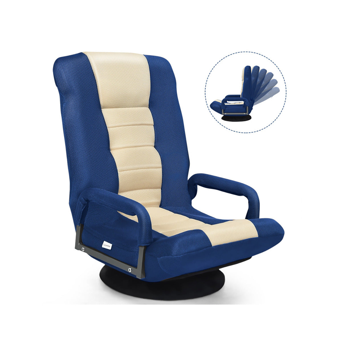 360-Degree Swivel Gaming Floor Chair - image 17