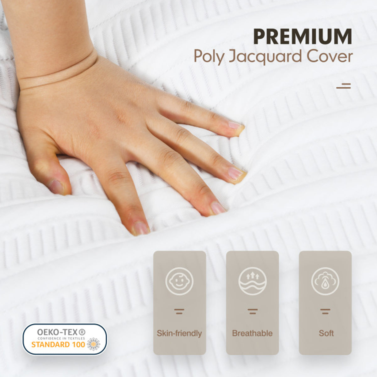 Full-Sized Memory Foam Gel Mattress - image 3