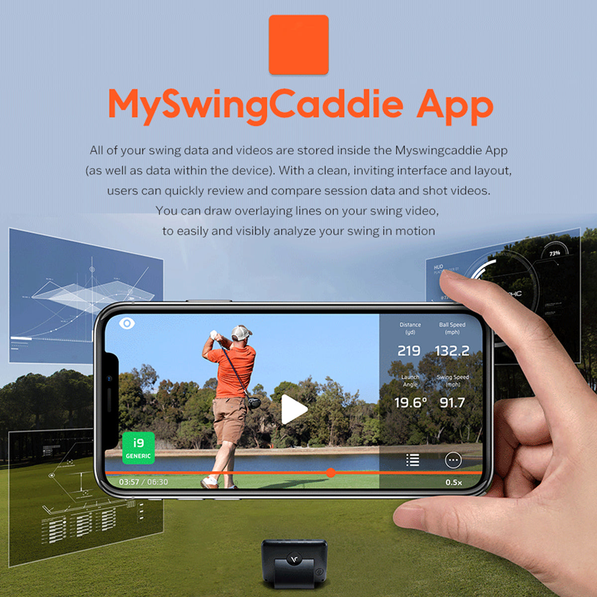 Portable Golf Launch Monitor PRO - image 7