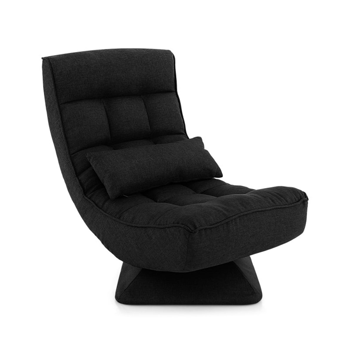 Adjustable 360° Swivel Floor Chair with Massage Pillow - image 28