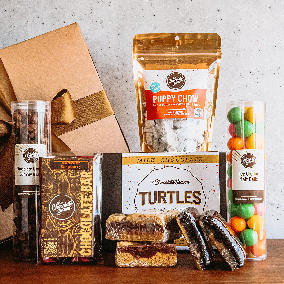 The Chocolate Season Family Fun Gift Box