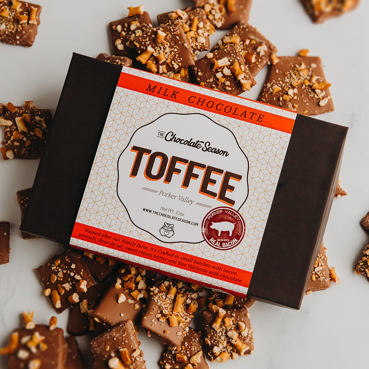 The Chocolate Season Signature Toffee Tower