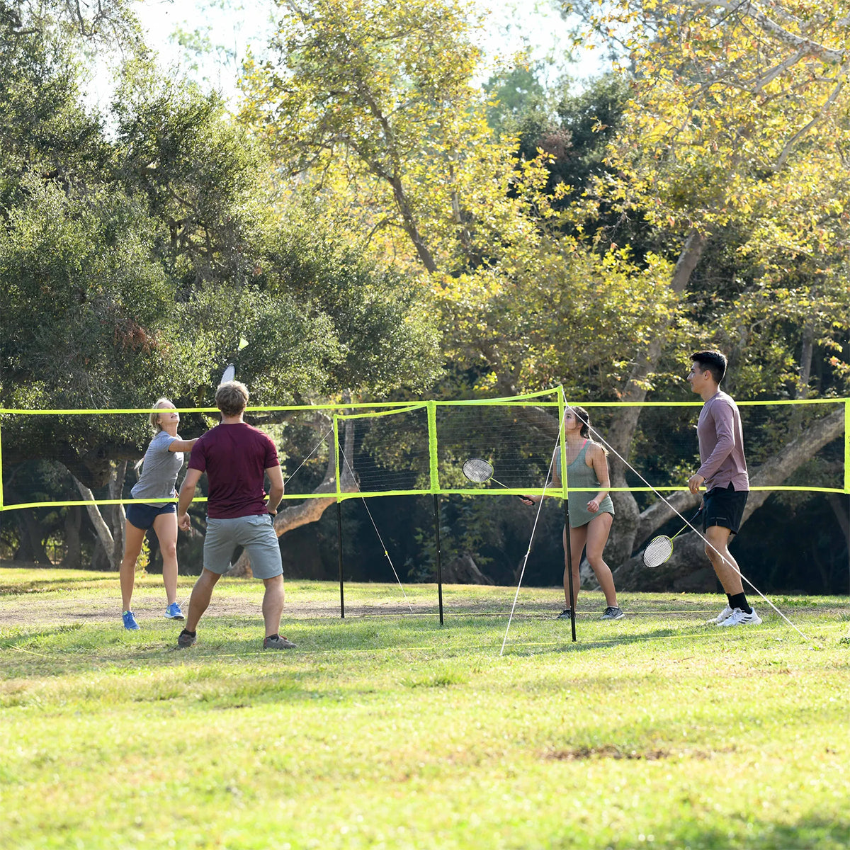 4-Square Volleyball Badminton Set Combo - image 5