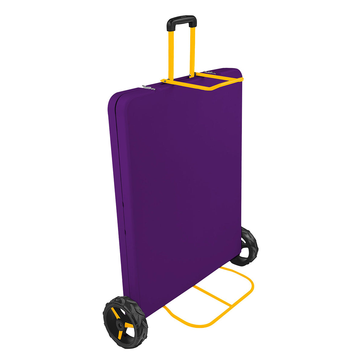 Rolling Table with 4 Folding Chairs Combo - image 22