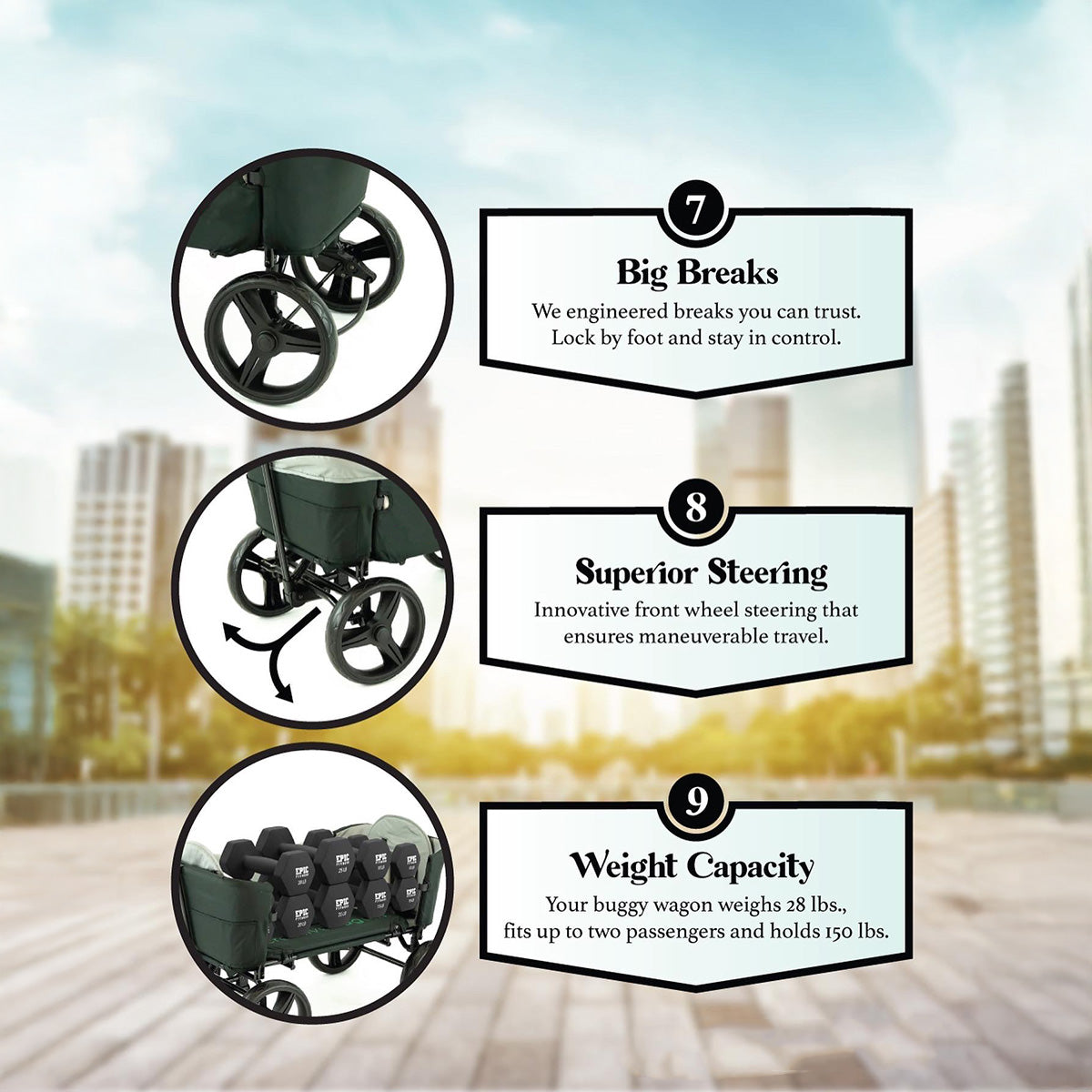Outdoor Wagon Buggy - image 3