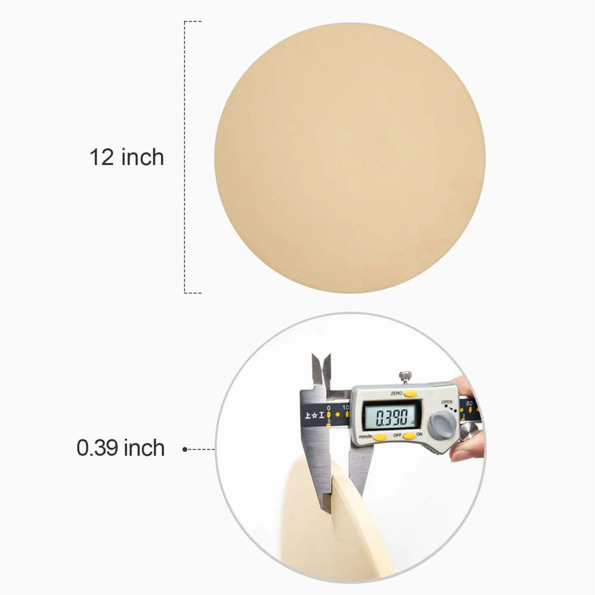 Cordierite Pizza Stone for Infrared Smart Grill - image 5