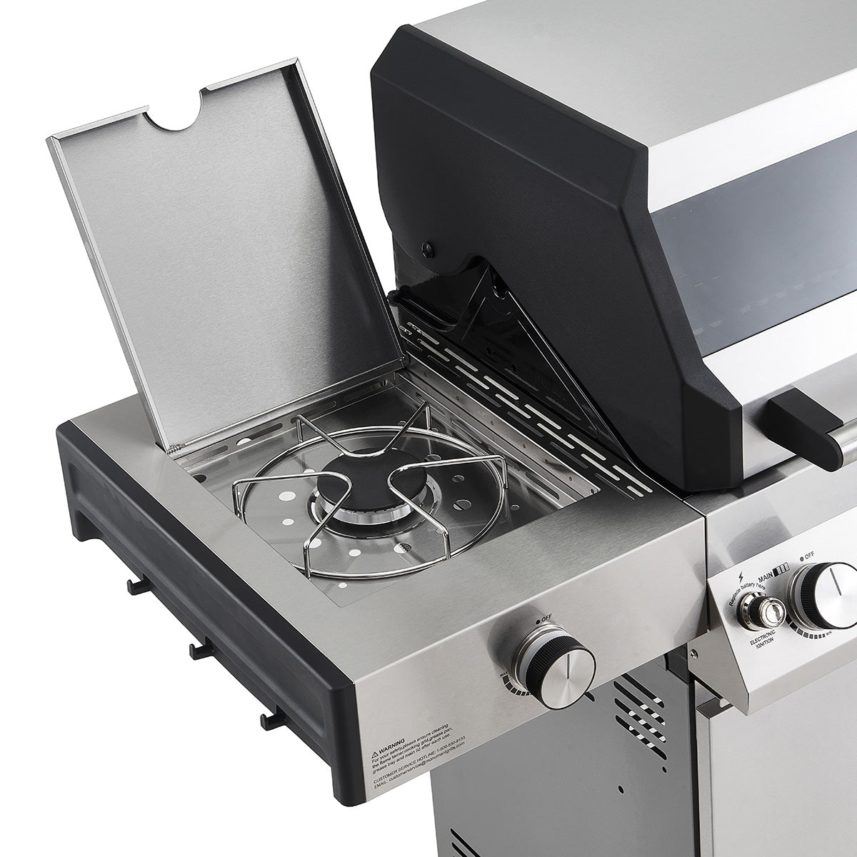 450 sq. in. Smart Grill with Clearview Lid - image 11