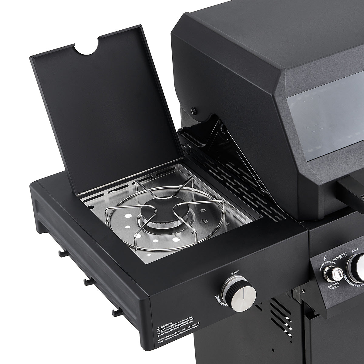 510 sq. in. Smart Grill with Clearview Lid - image 11