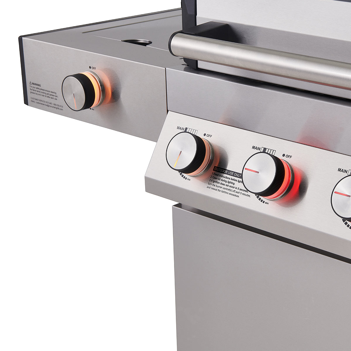 640 sq. in. Smart Grill with Clearview Lid - image 14