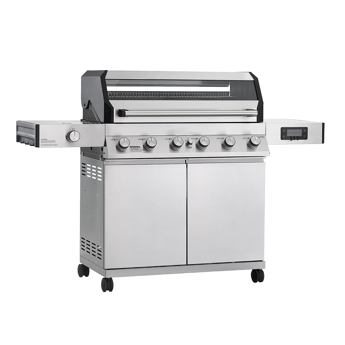 640 sq. in. Smart Grill with Clearview Lid - image 4