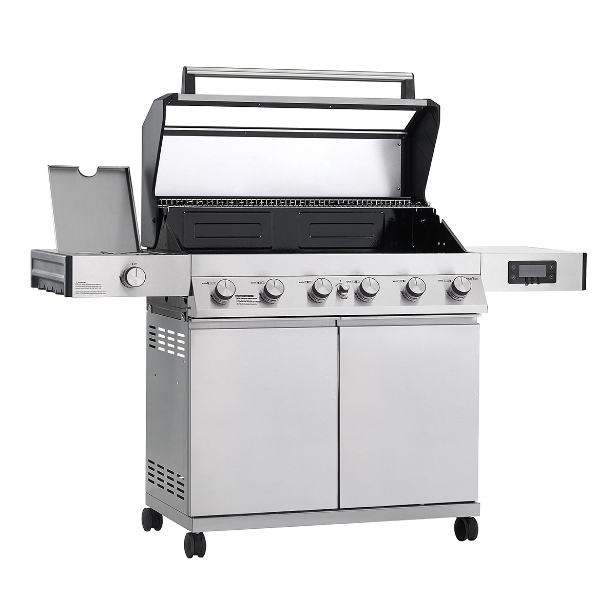 640 sq. in. Smart Grill with Clearview Lid - image 7