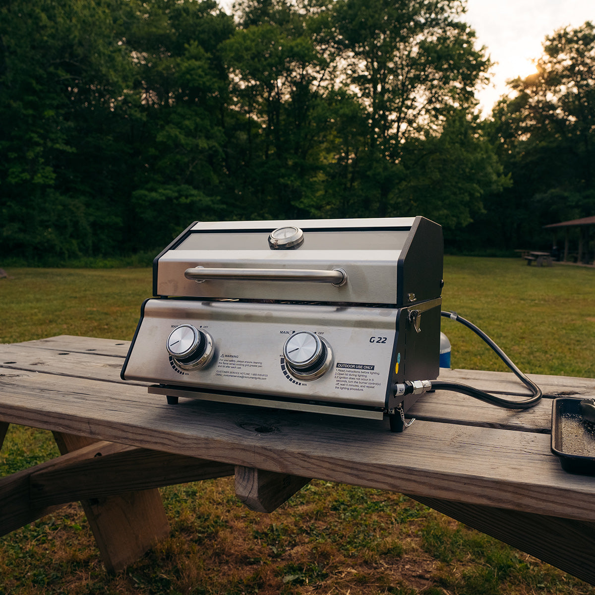 Tabletop Propane Gas Grill - image 22