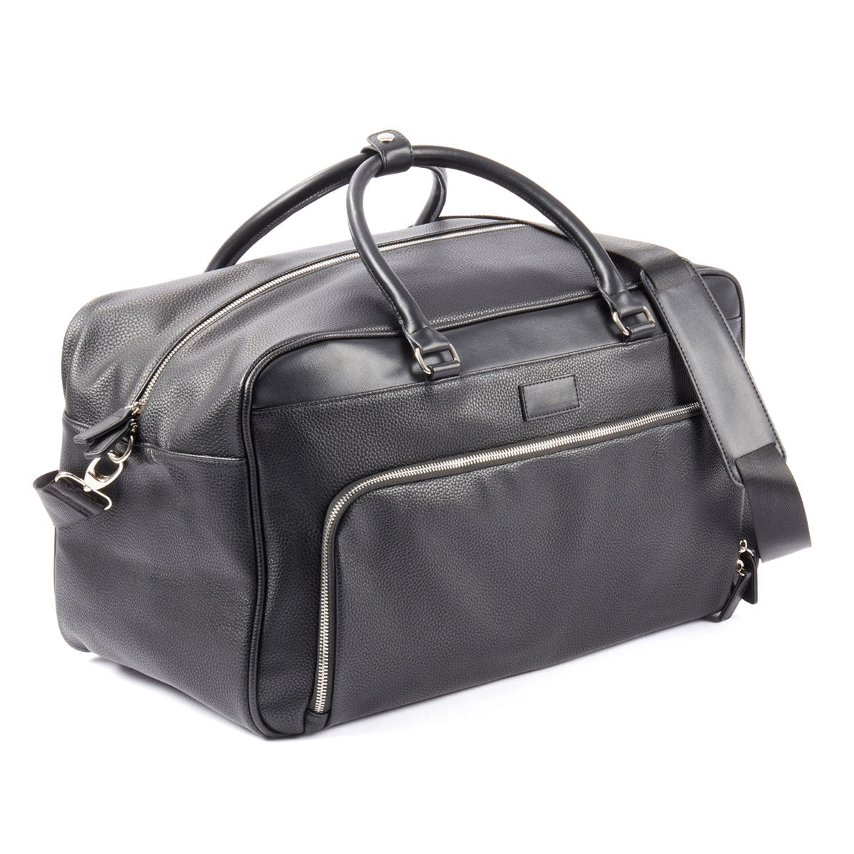 Leather Weekender Bag with Detachable Shoulder Strap - image 3