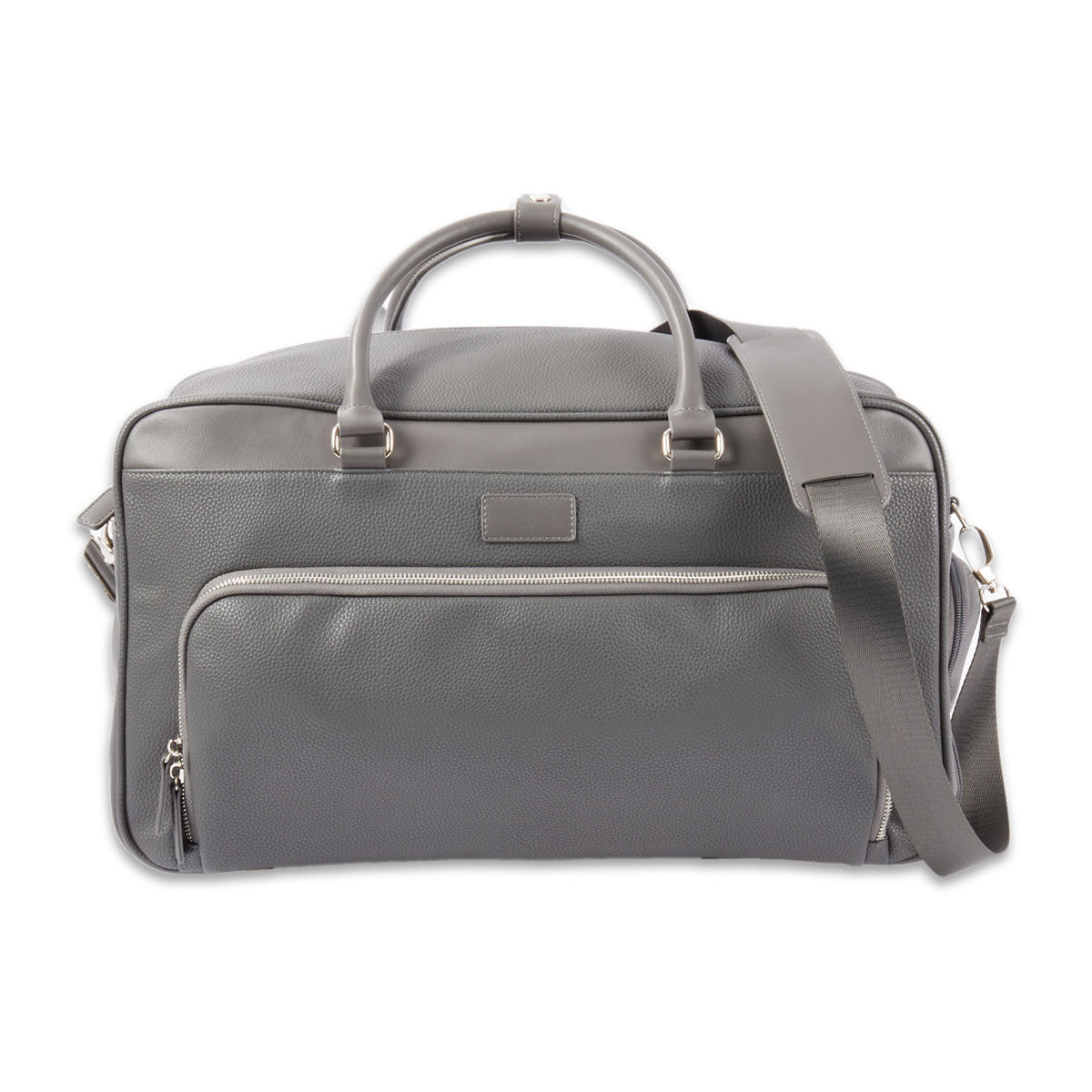 Leather Weekender Bag with Detachable Shoulder Strap - image 11