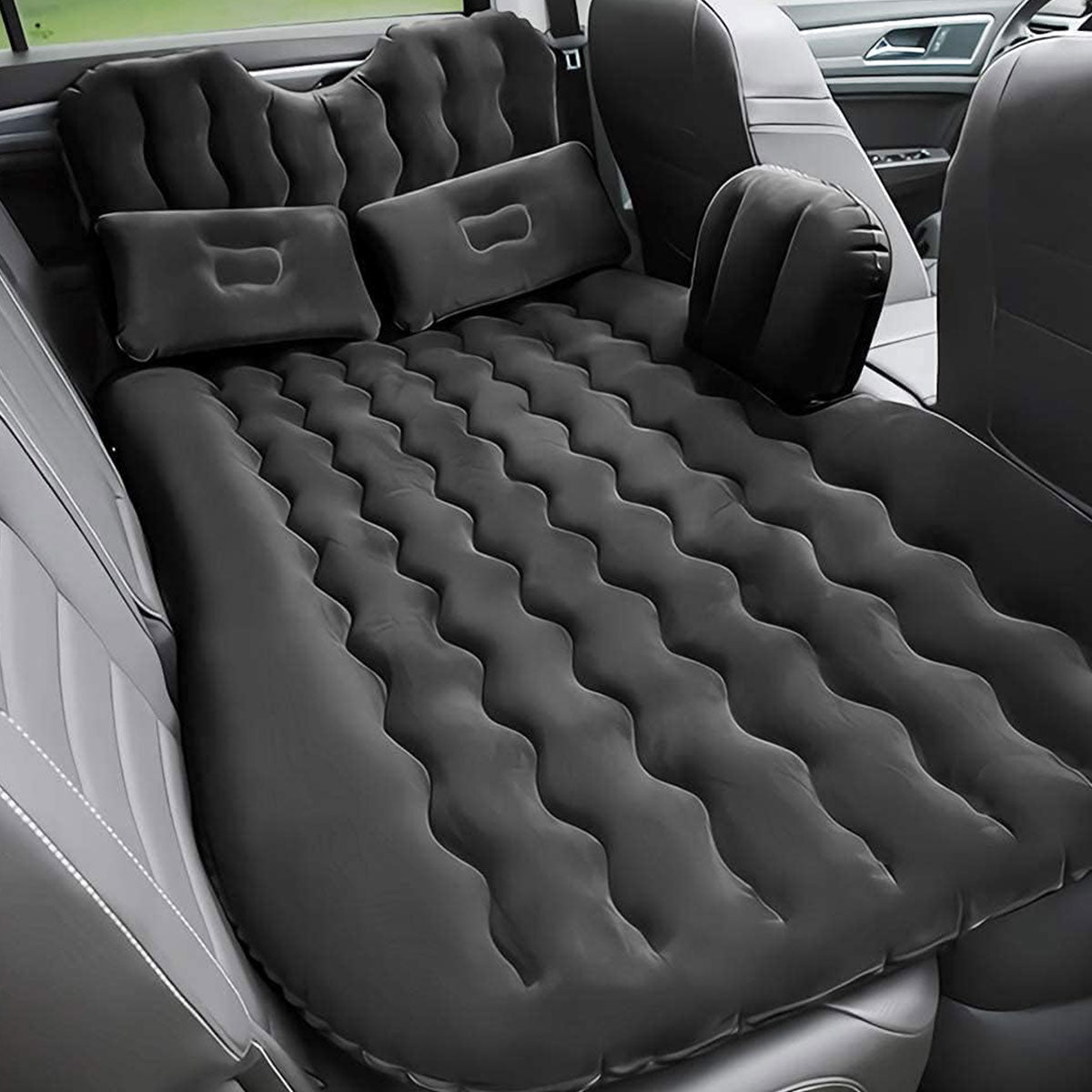 Inflatable Car Mattress with Pump - image 2